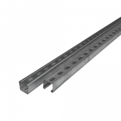 Slotted Channel 41x41x2500mm - Hot Dip Galv