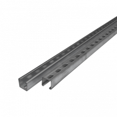 Slotted Channel 41x41x5800mm - Pre-Galvanised