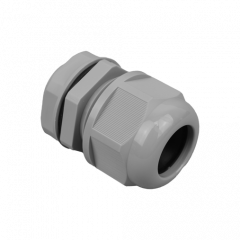 25mm Nylon Cable Gland UV Resistant - Grey