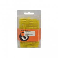 3 - 6mm2 Duraseal Heatshrinkable Crimp Connectors - Yellow