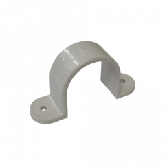 40mm Plastic Saddle - Grey