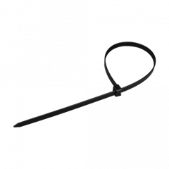 450mm x 4.6mm Cable Tie UV Black (100)