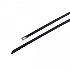 PVC Coated Cable Ties 300x4.6mm - 304 Stainless (100pcs/bag)