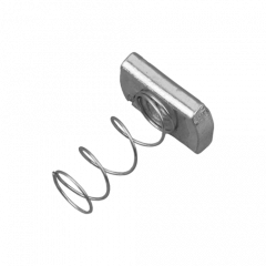 M10 Spring Nut - Zinc Plated