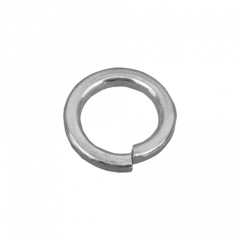 M10 x 21mm Round Spring Washer - Zinc Plated