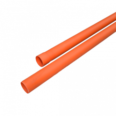 150mm Pipemakers Cable Duct MD - Orange (6m)