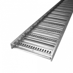 Steel and Tube ET3 Cable Tray Galvabond 150mm x 3m