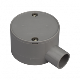 20mm Grey Shallow End Box | Positron Electrical Wholesaler