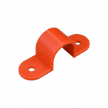 20mm Orange Plastic Full Saddle