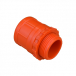 25mm Orange Plain to Screwed Adaptor