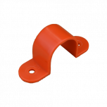 25mm Orange Plastic Full Saddle