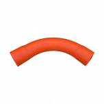 50mm Orange Standard Bend