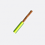 Prysmian 4mm Building Wire Green / Yellow (Earthing Wire) x 100m